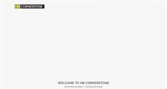 Desktop Screenshot of hbcornerstone.com